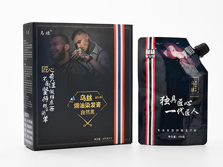 烏絲焗油染發膏-自然黑